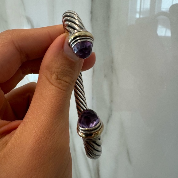 David yurman. Classic Cable Bracelet. Amethyst. 7mm - Picture 10 of 10
